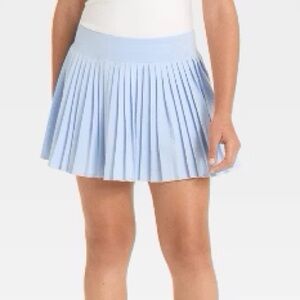 Target all in motion Tennis skirt skort shorts pleated sky blue high rise sport